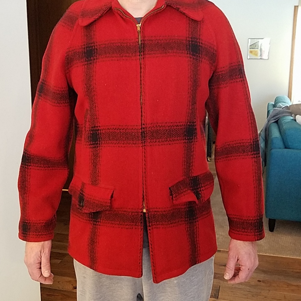 Vintage 1940's rare men's hunting jacket.
